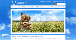Desktop Screenshot of hemmingsenfuneralhome.com